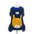 Eco-friendly comfortable cute winter fleece dog clothes